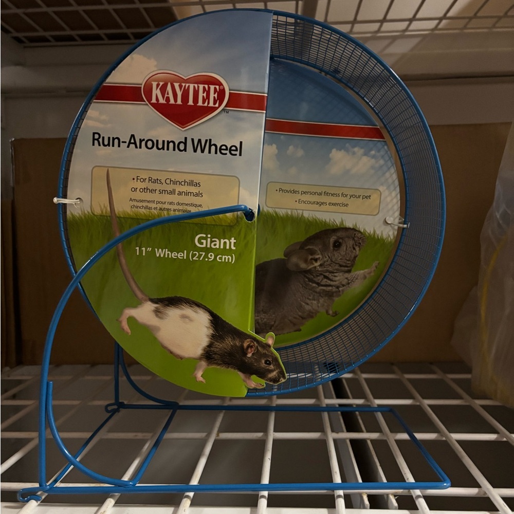 Kaytee Blue 11” Run-Around Wheel